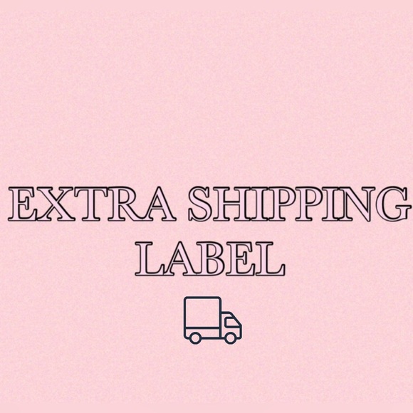 Extra Shipping Label 🎀 - Picture 1 of 1